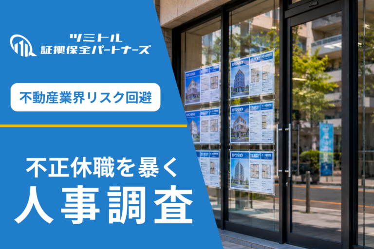 不動産会社の休職実態調査