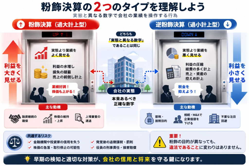 粉飾決算とは?わかりやすく定義を解説
